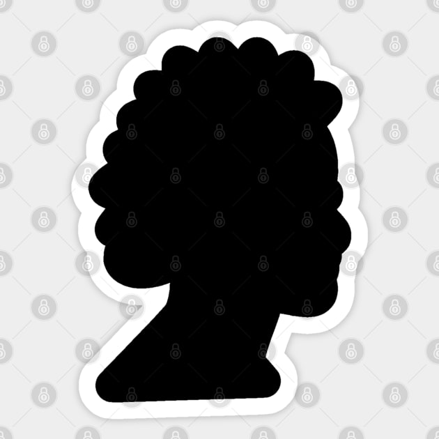 African American Girl USA Sticker by Dess